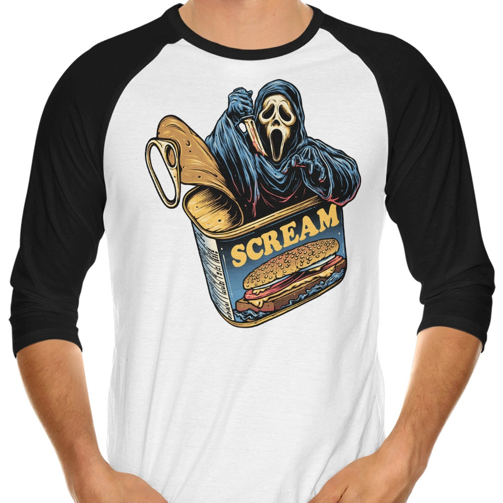 Canned Ghost - 3/4 Sleeve Raglan T-Shirt Hoodie, Sweatshirt | CiraTrend.com (Image 1)