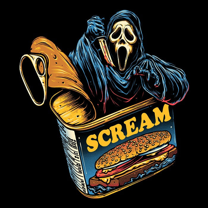 Canned Ghost - 3/4 Sleeve Raglan T-Shirt Hoodie, Sweatshirt | CiraTrend.com (Image 2)