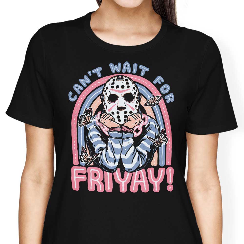 Can't Wait for Friyay - Women's Apparel T-Shirts, Hoodie, Sweatshirt | CiraTrend.com (Image 3)