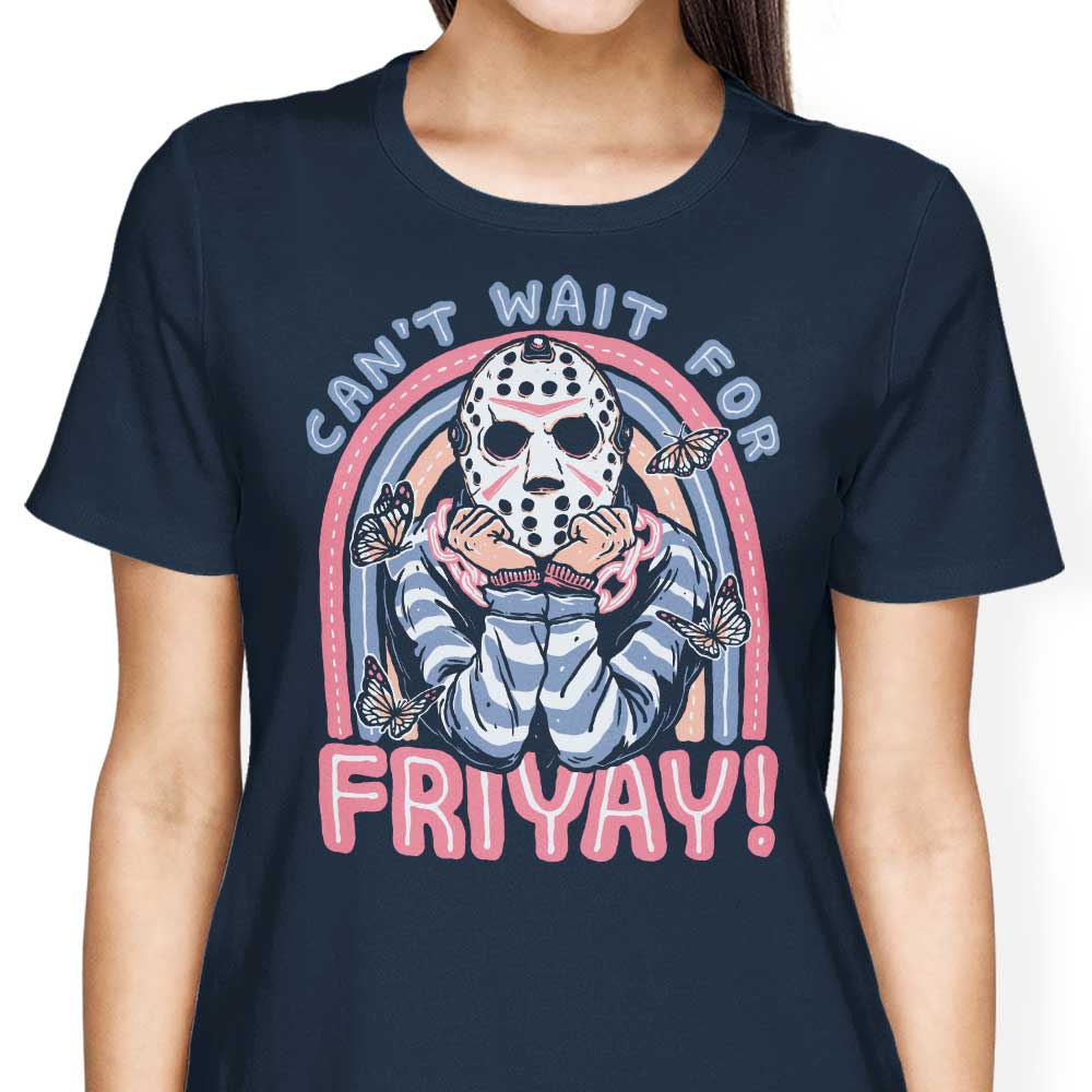 Can't Wait for Friyay - Women's Apparel T-Shirts, Hoodie, Sweatshirt | CiraTrend.com (Image 4)