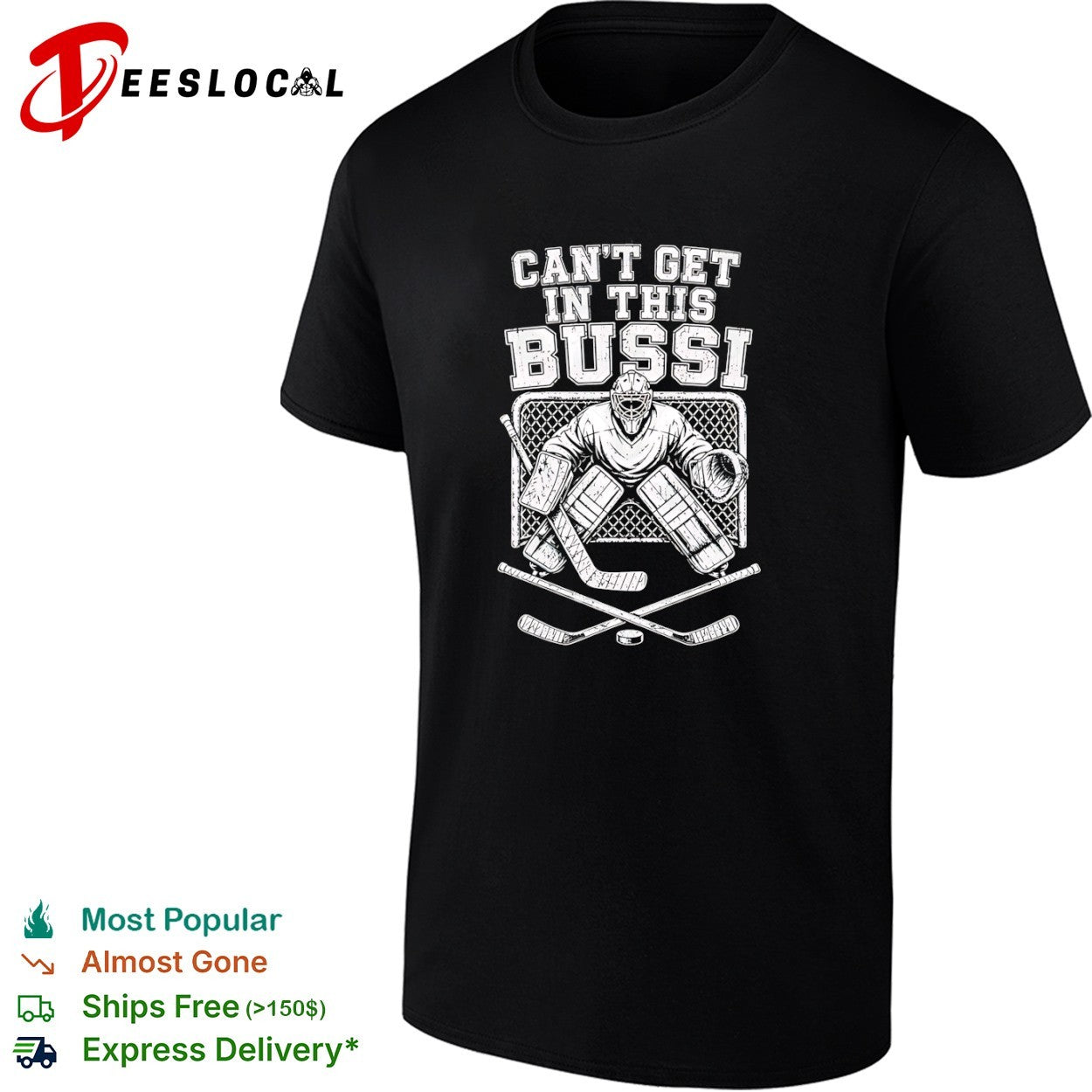 Cant get in this bussi Ice Hockey shirt