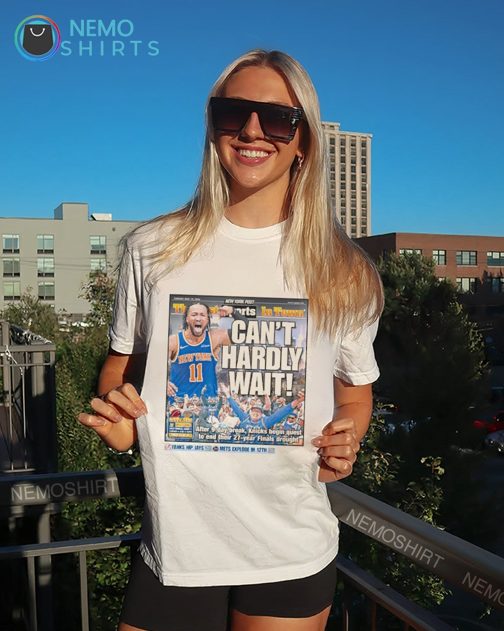 Can’t hardly wait New York Knicks final drought shirt