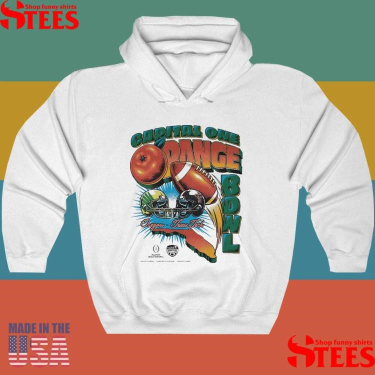 Capital On Orange Bowl 2026 Oregon Vs Texas Tech Orange Bowl Shirt