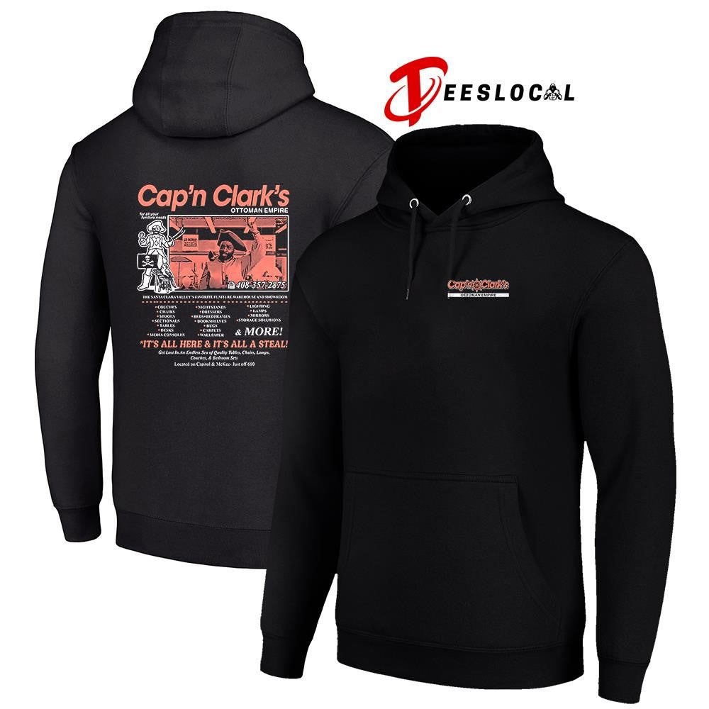 Cap’n Clark’s Ottoman Empire it’s all here and it’s all a steal graphic shirt