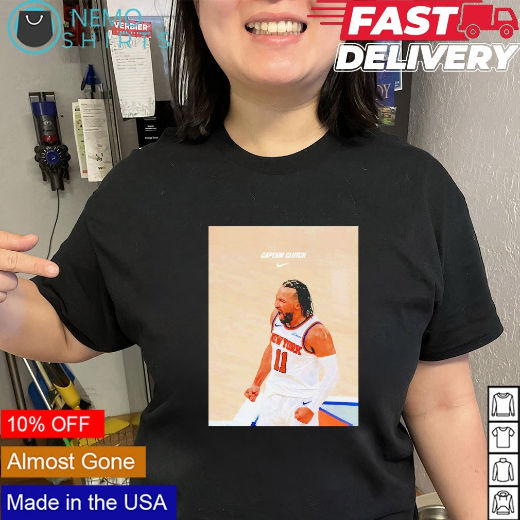 Captain Clutch Jalen Brunson New York Knicks shirt