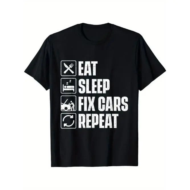 Car Enthusiast's Pride T-Shirt - Fun Graphic Tee for Auto Mechanics and Car Lovers