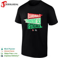 Cardinals Strikeout the Stigma Mental Health Awareness Baseball MLB shirt