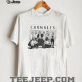 Carnales Chicano Style Gangster Group Illustration White T Shirt
