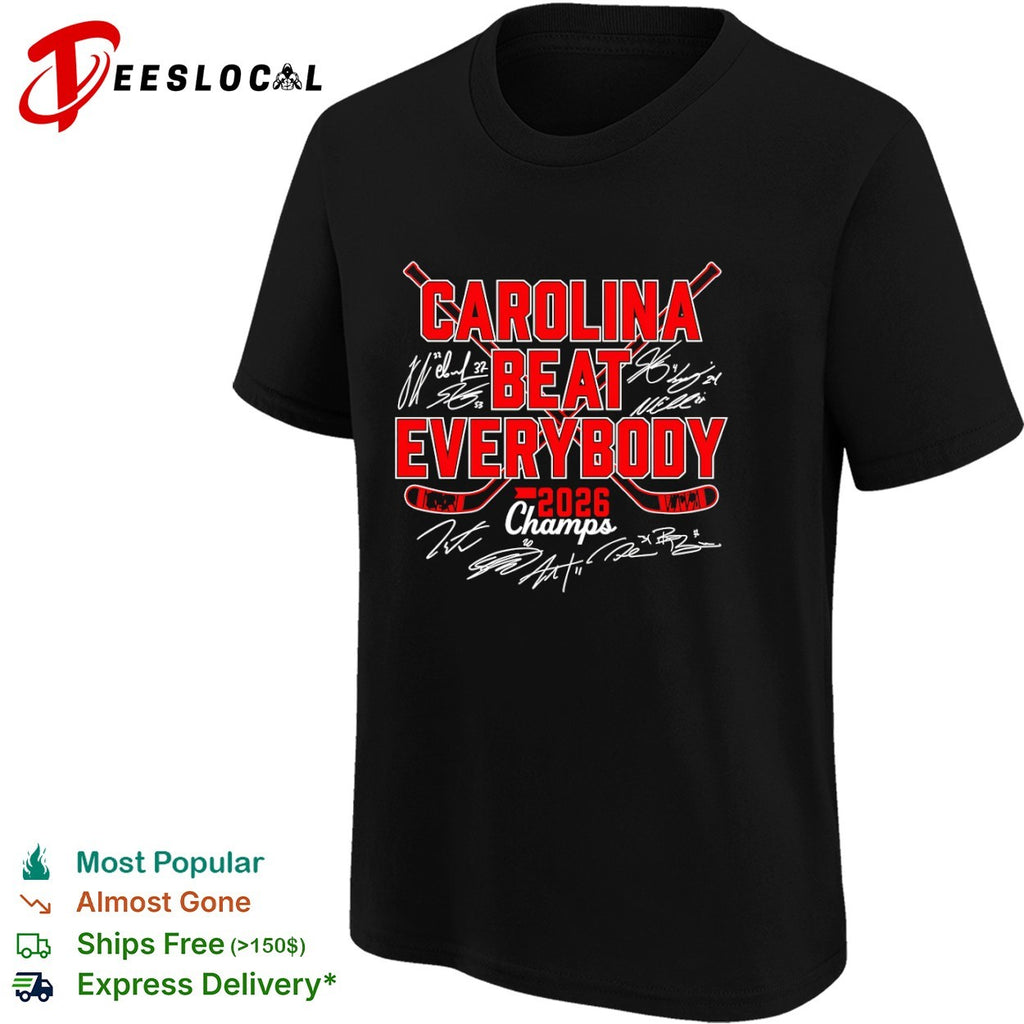 Carolina Beat Everybody 2026 Champs shirt