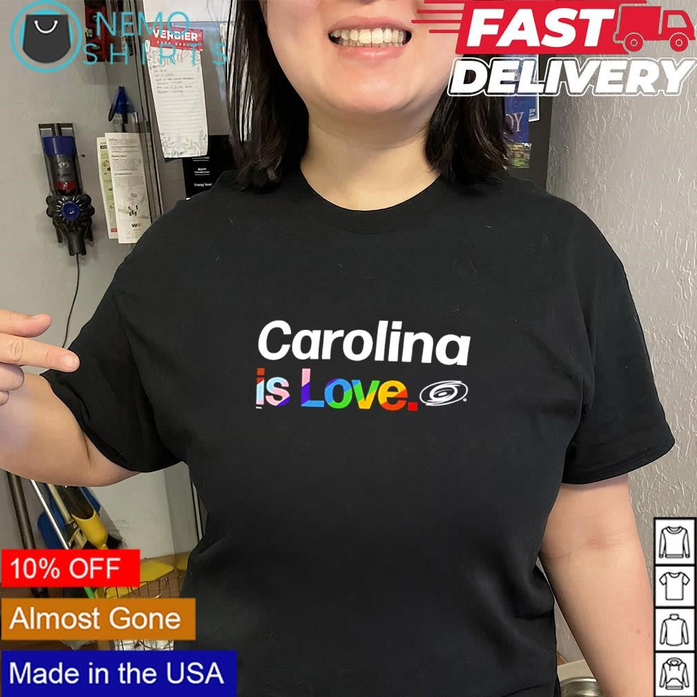 Carolina Hurricanes City LGBT Pride is love shirt