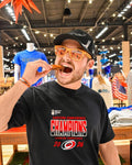Carolina Hurricanes Eastern Conference 2026 Champions locker room shirt