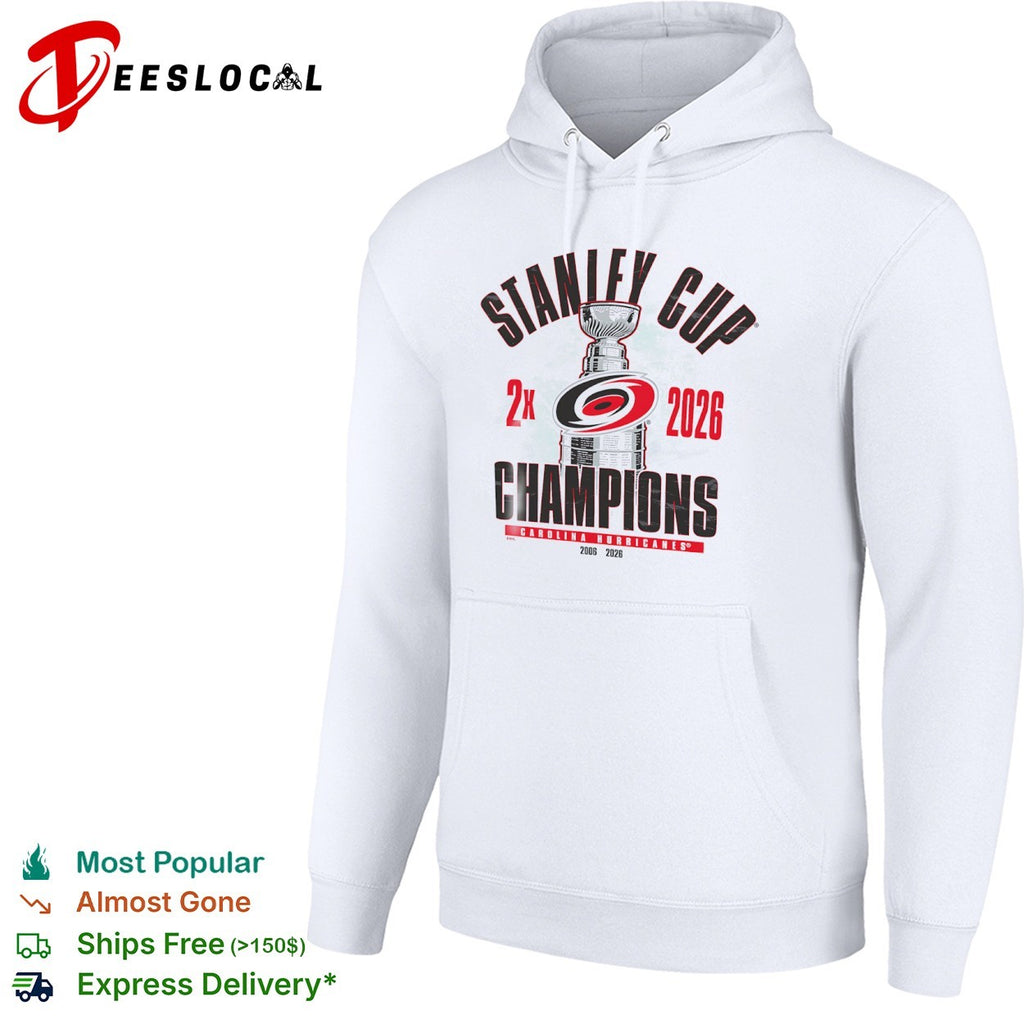 Carolina Hurricanes Stanley Cup 2x 2026 Champions shirt 2006 2026 National Hockey League