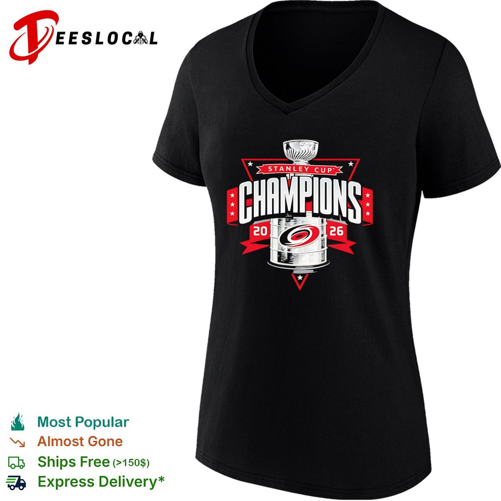 Carolina Hurricanes Stanley Cup Champions 2026 hockey tournament shirt