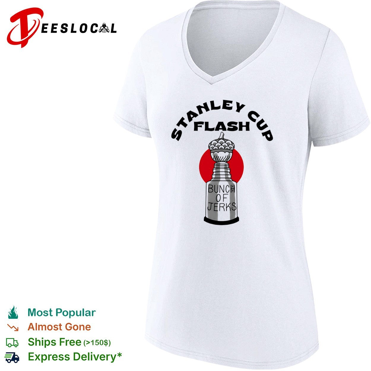 Carolina Hurricanes bunch of jerks acorn Stanley Cup flash shirt