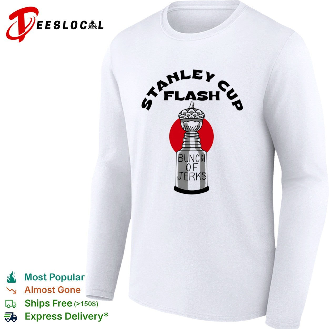 Carolina Hurricanes bunch of jerks acorn Stanley Cup flash shirt