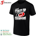 Carolina Hurricanes team logo 2026 Stanley Cup champions shirt