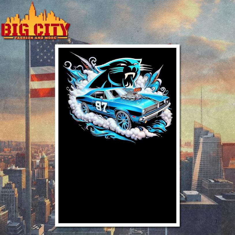 Carolina Panthers muscle car shirt