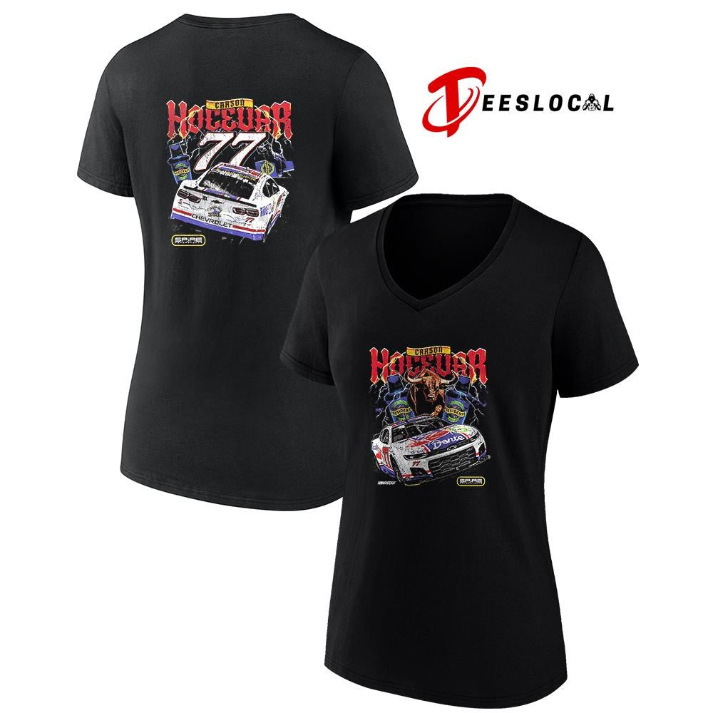 Carson Hocevar chili’s ride the Dente car racing graphic shirt
