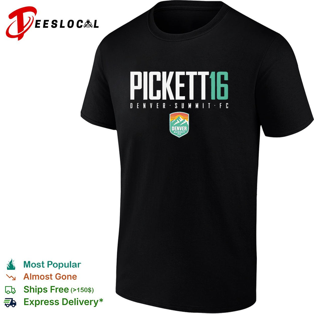 Carson Pickett 16 Denver Summit FC professional women’s soccer team shirt