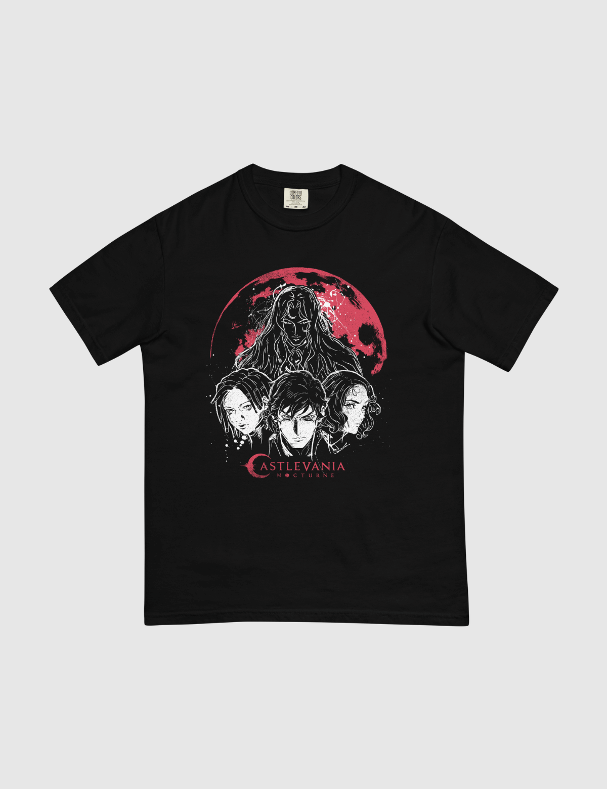 Castlevania Nocturne Unisex Heavyweight T-Shirt [Black] Hoodie, Sweatshirt | CiraTrend.com (Image 1)
