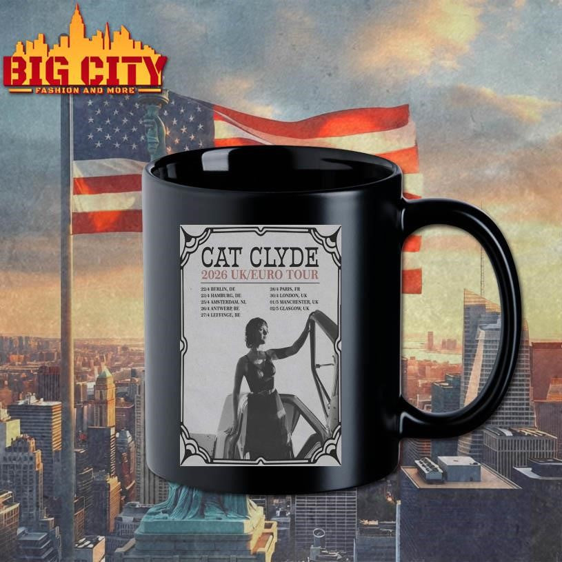 Cat Clyde 2026 UK-EU Tour Poster Shirt