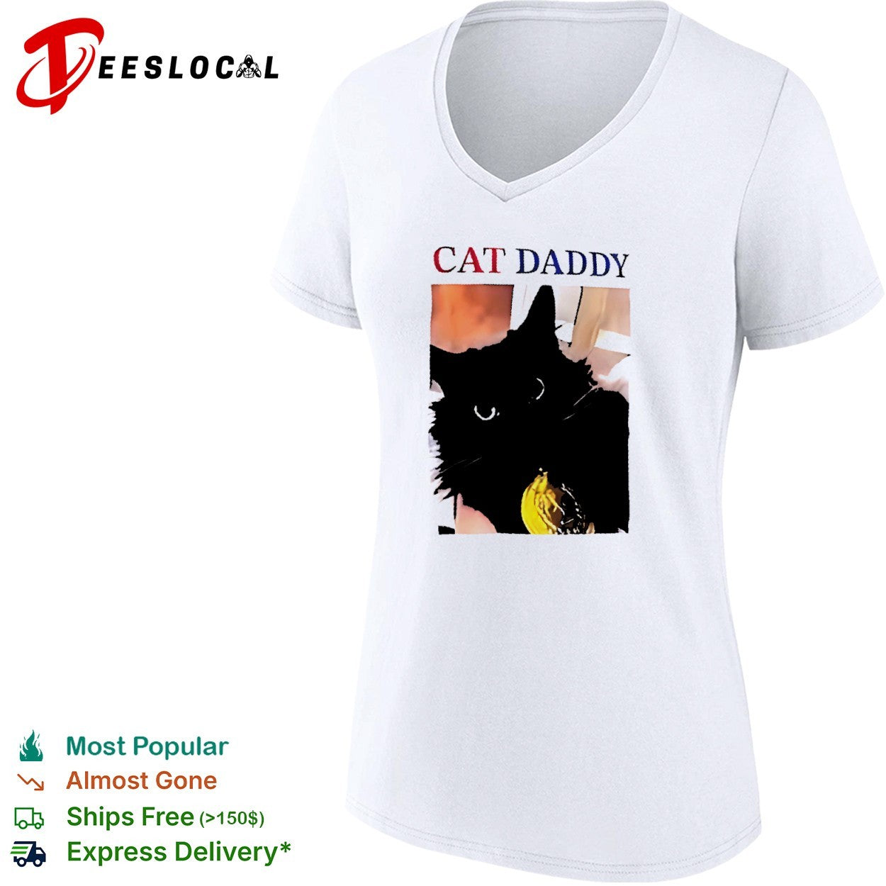 Cat Daddy photo shirt