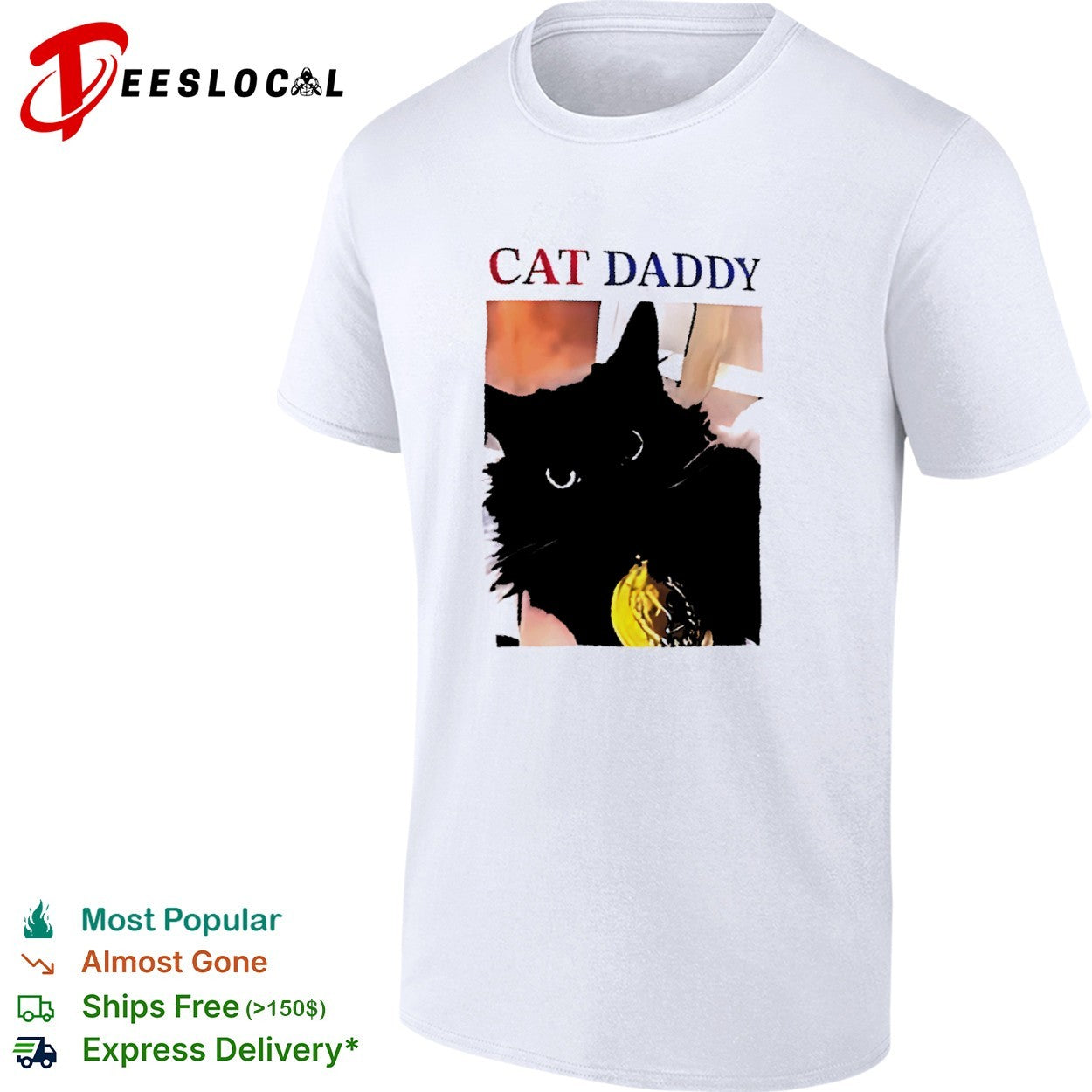 Cat Daddy photo shirt