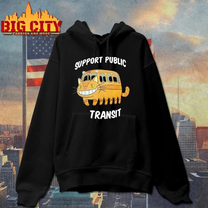 Cat Support Public Transit shirt