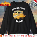 Cat Support Public Transit shirt