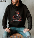Cat Wearing Hoodie Playing Chess Strategic Board Game Tee