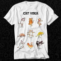 Cat Yoga T Shirt Gift For Womens Mens Unisex Top Adult Tee Vintage Music Best Movie Made in USA Hoodie, Sweatshirt