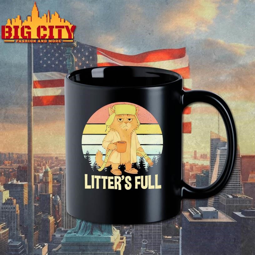 Cat litter’s full vintage shirt