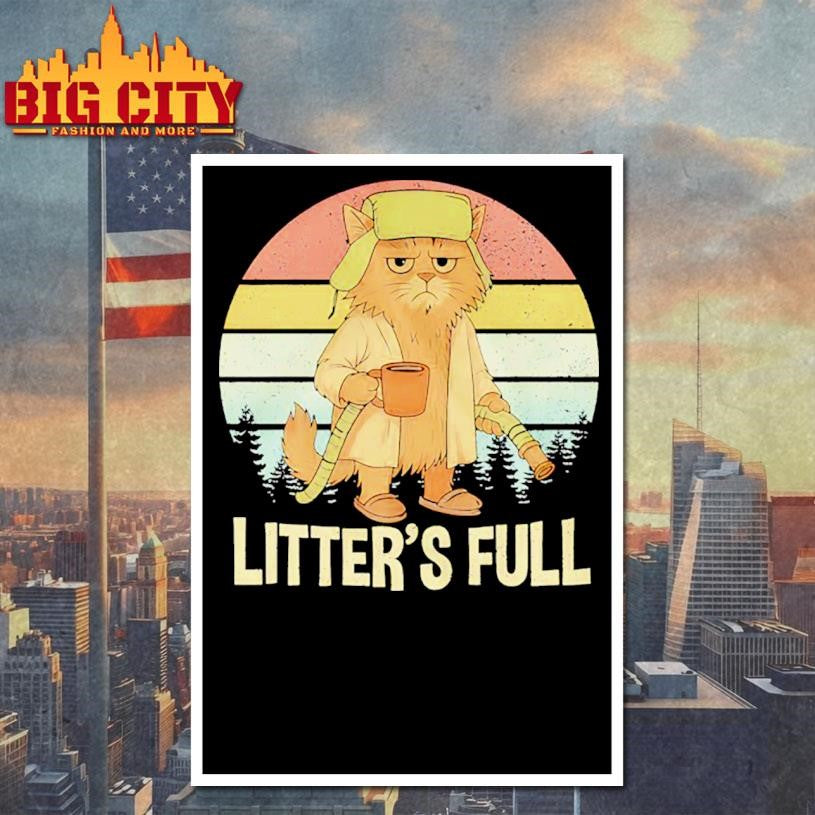 Cat litter’s full vintage shirt