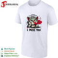 Cat with halo I miss you shirt