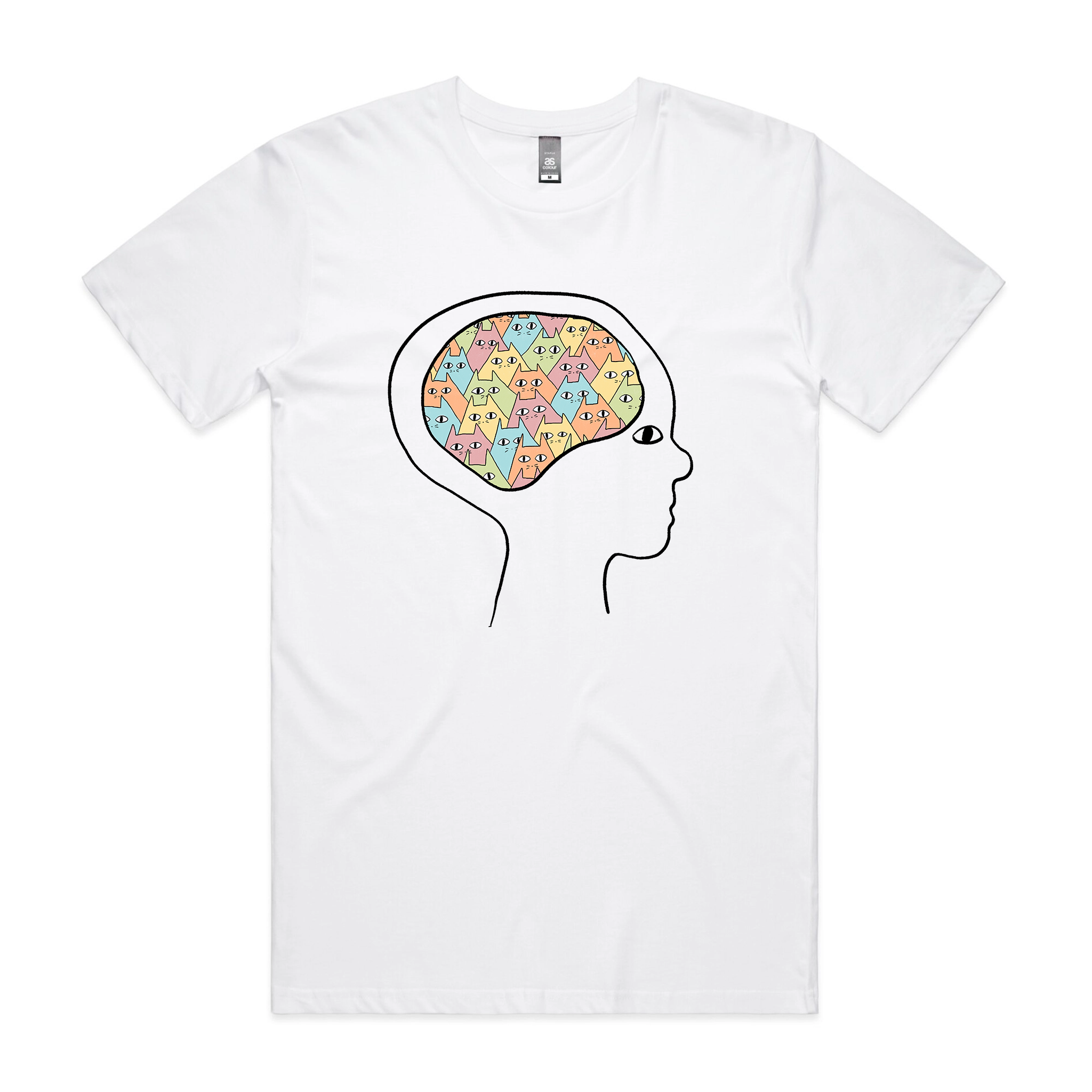 Cat Brain Tee Hoodie, Sweatshirt | CiraTrend.com (Image 1)