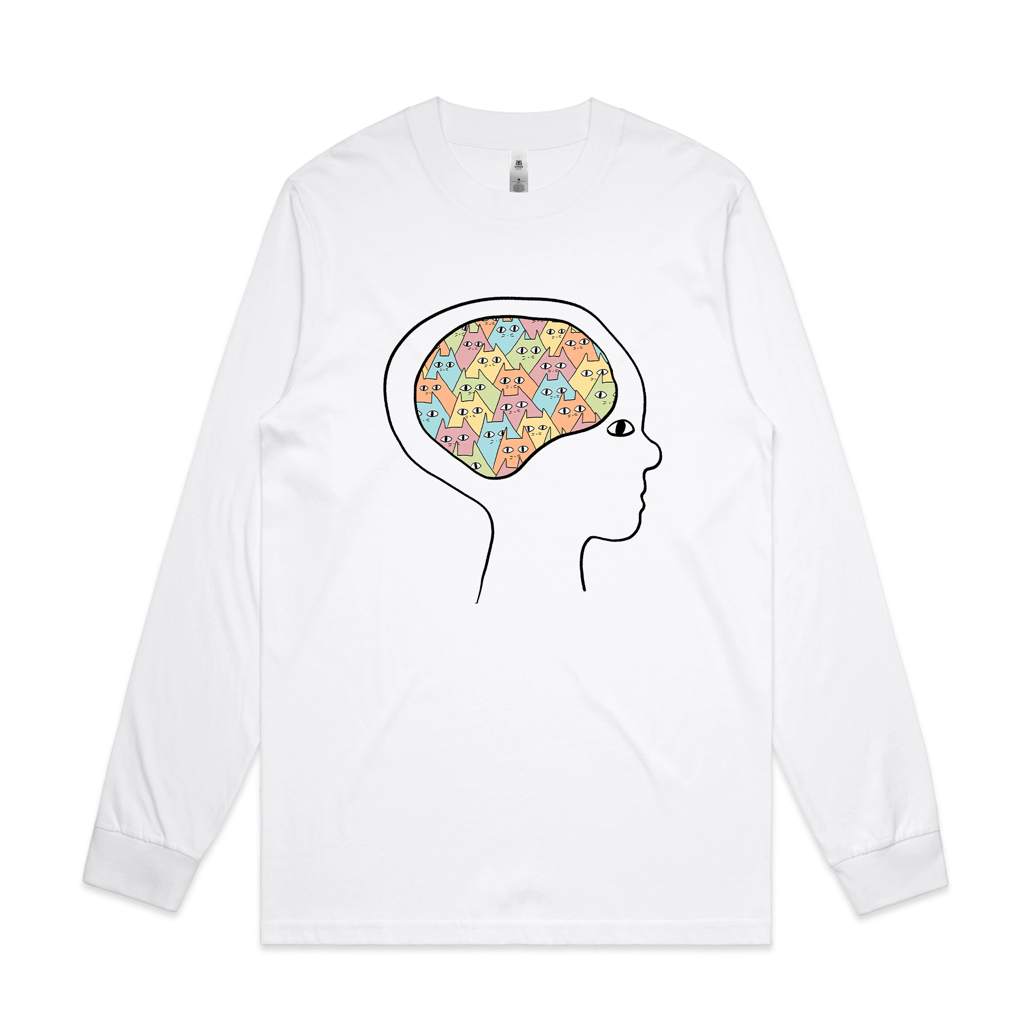 Cat Brain Tee Hoodie, Sweatshirt | CiraTrend.com (Image 4)