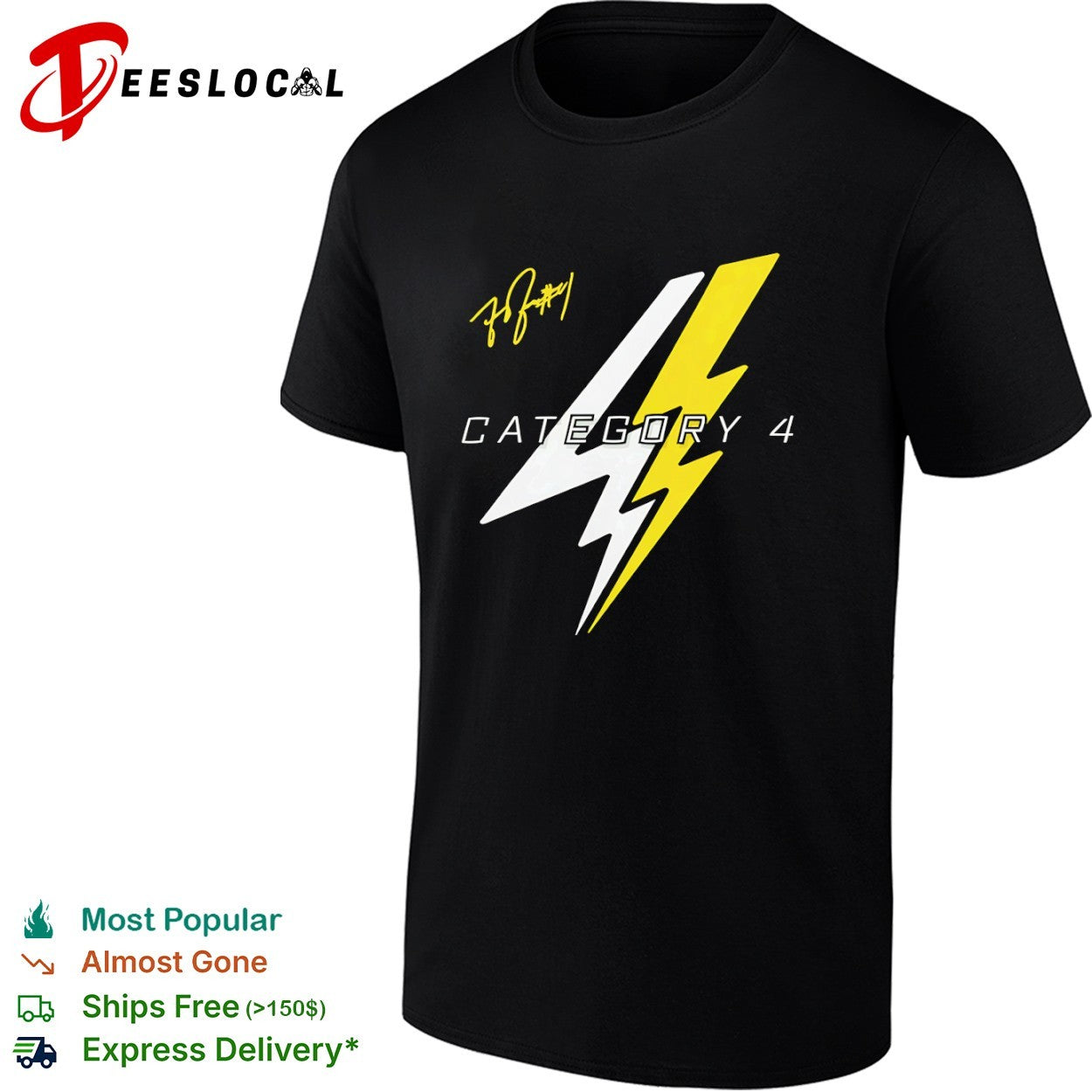 Category 4 signature shirt