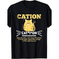 Cation Funny Science Cat Ion Kitten Lover Pun T-Shirt100% Cotton 220g  made in usa T-Shirts, Hoodie, Sweatshirt