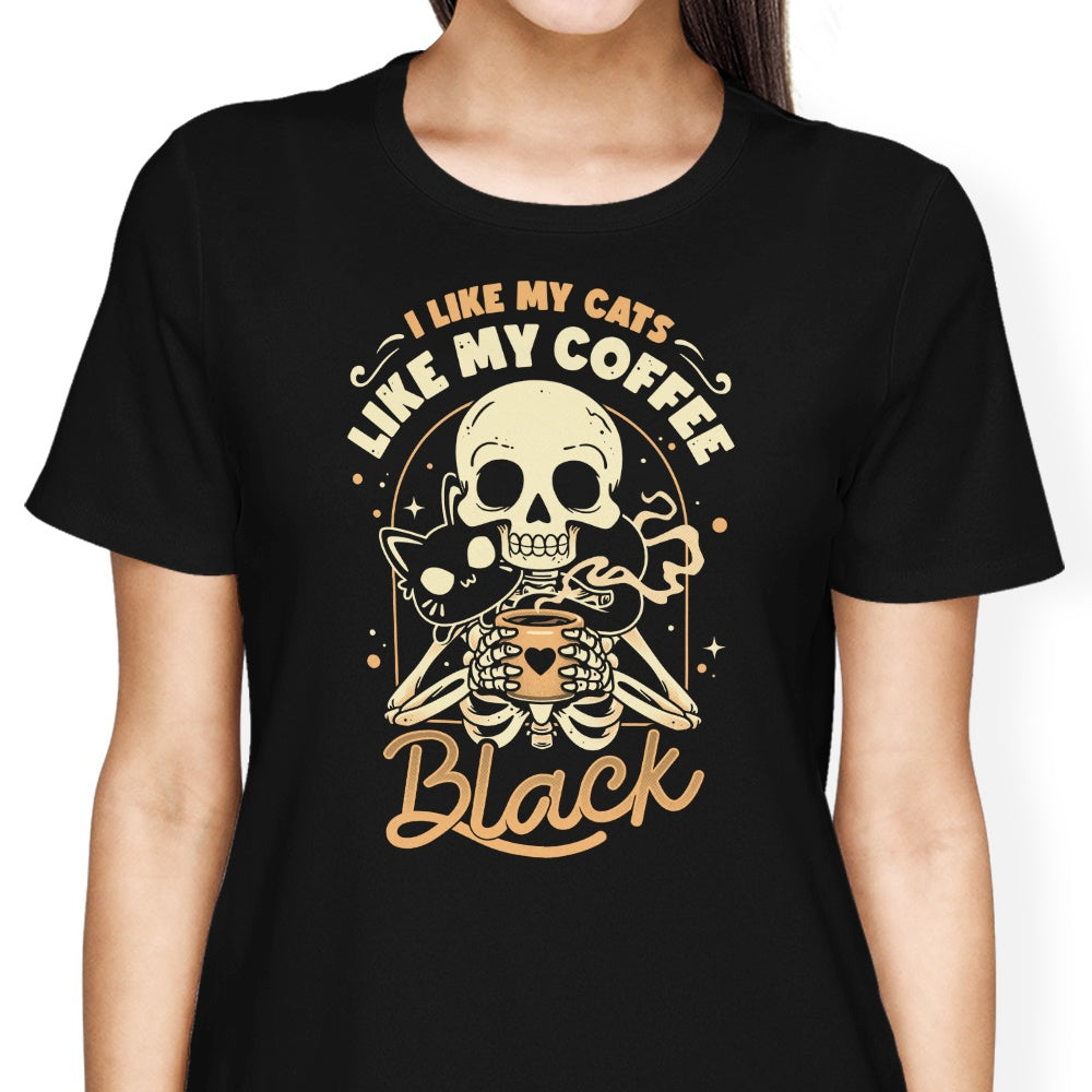 Cats and Coffee - Women's Apparel T-Shirts, Hoodie, Sweatshirt | CiraTrend.com (Image 1)