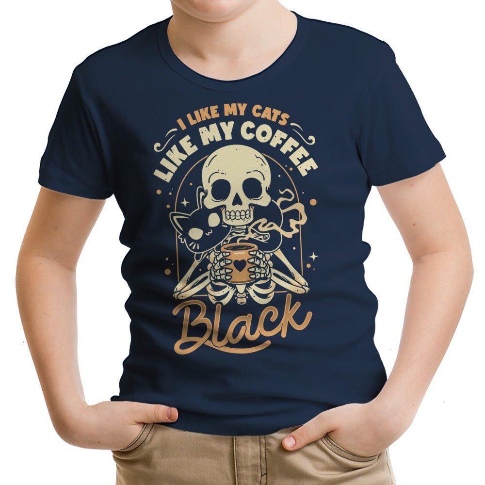 Cats and Coffee - Youth Apparel T-Shirts, Hoodie, Sweatshirt | CiraTrend.com (Image 2)
