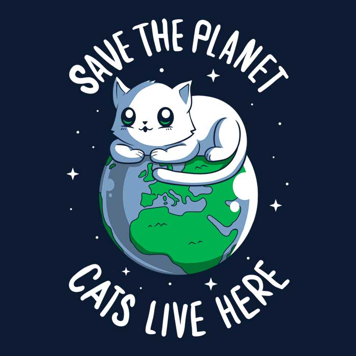 Cats Live Here - Hoodie T-Shirts, Sweatshirt | CiraTrend.com (Image 2)
