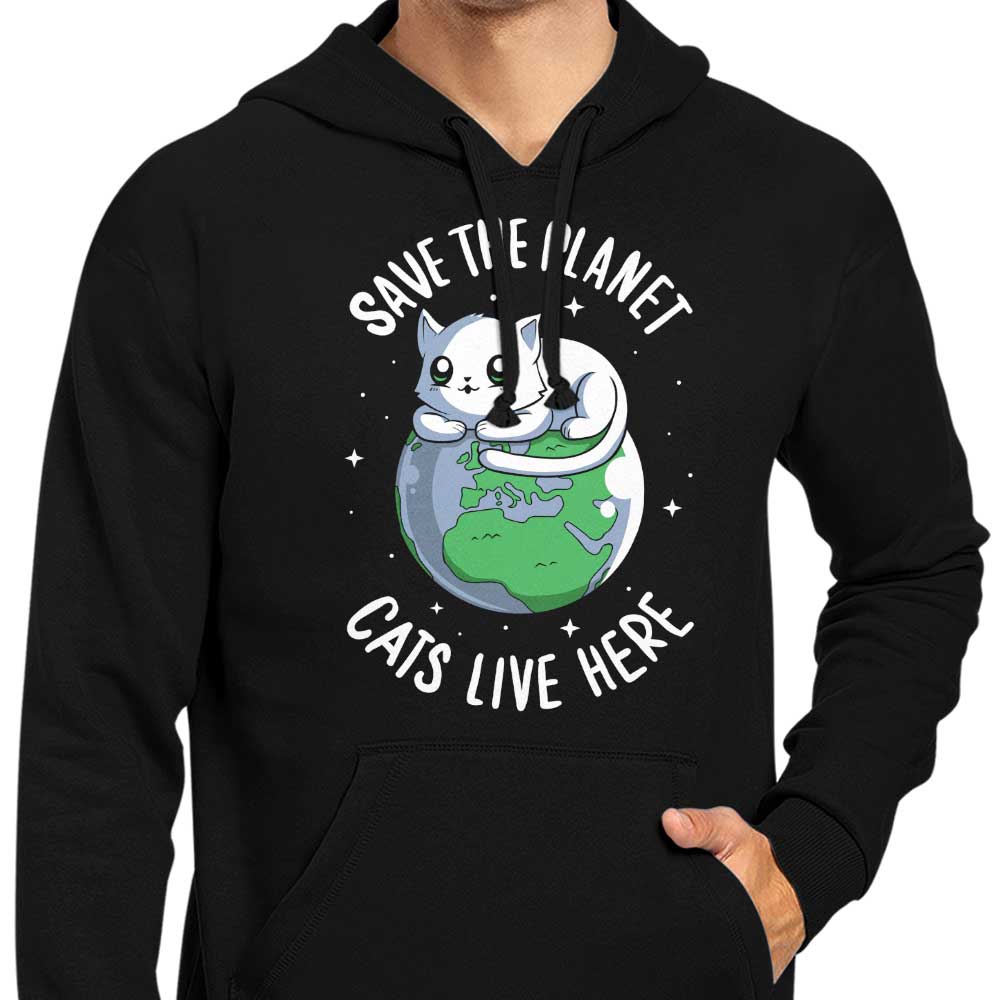Cats Live Here - Hoodie T-Shirts, Sweatshirt | CiraTrend.com (Image 5)