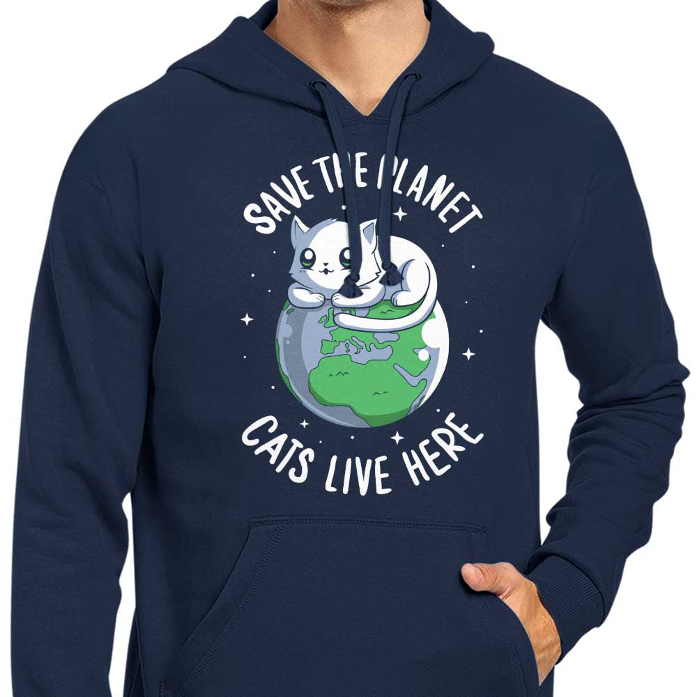 Cats Live Here - Hoodie T-Shirts, Sweatshirt | CiraTrend.com (Image 4)