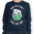 Cats Live Here T-Shirts, Hoodie, Sweatshirt