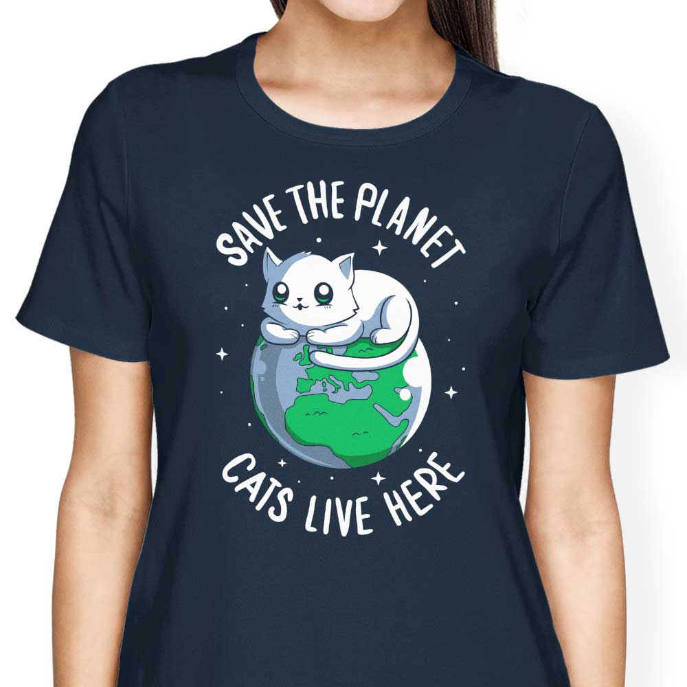 Cats Live Here T-Shirts, Hoodie, Sweatshirt