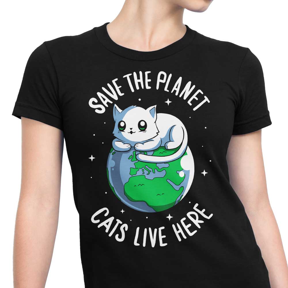 Cats Live Here T-Shirts, Hoodie, Sweatshirt