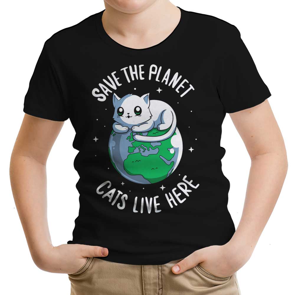 Cats Live Here - Youth Apparel T-Shirts, Hoodie, Sweatshirt | CiraTrend.com (Image 3)