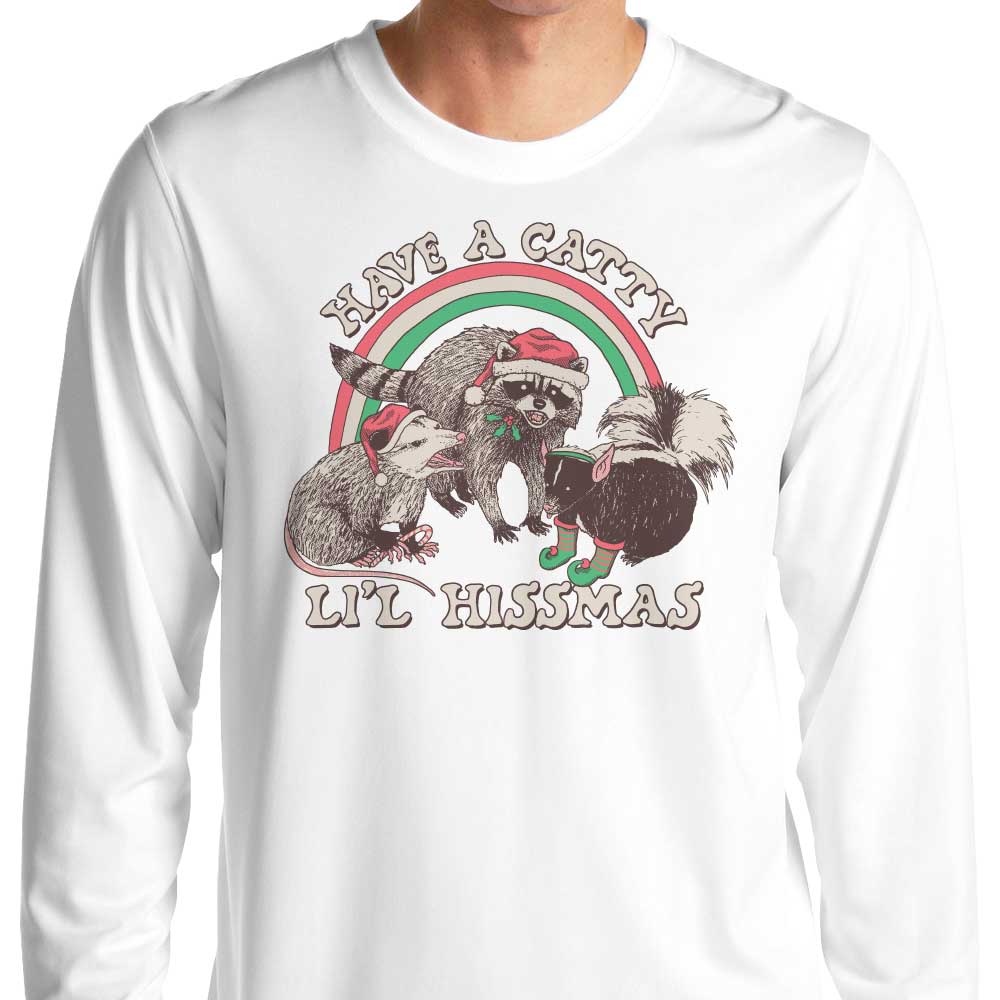 Catty Li'L Hissmas Long Sleeve T-Shirts, Hoodie, Sweatshirt