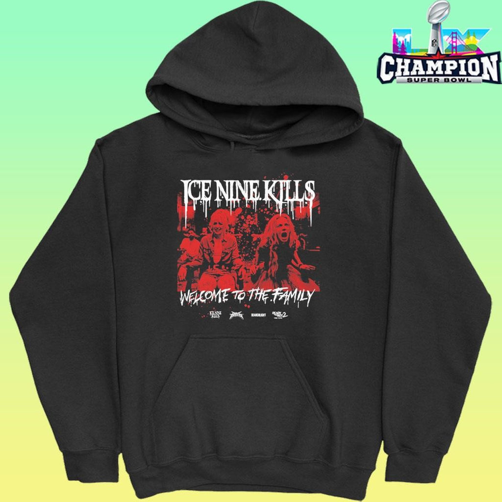 Ce Nine Kills X Ready Or Not 2 Here I Come Welcome To The Family Shirt
