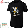 Cedar Point Millennium Force rocket ship roller coaster shirt